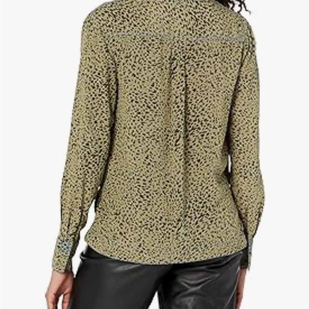 Rag & Bone Shields Leopard Print Top - image 6